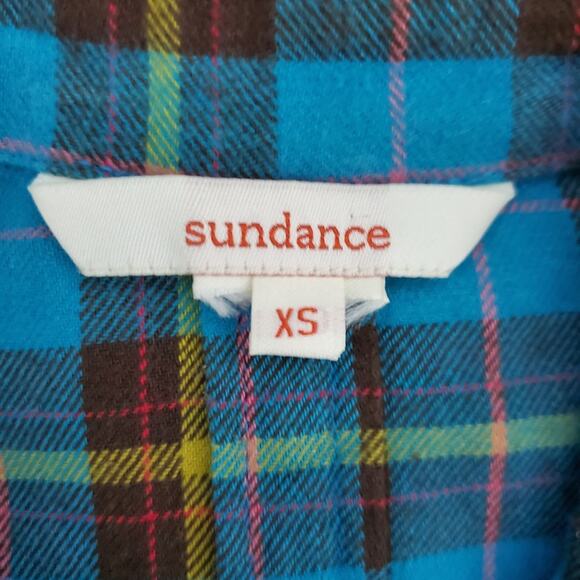 Sundance Hayden Creek flannel top sz XS - Picture 4 of 4
